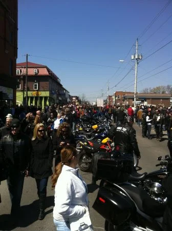 Port Dover's April 2012 Gathering: A Motorcycle Celebration on Friday the 13th